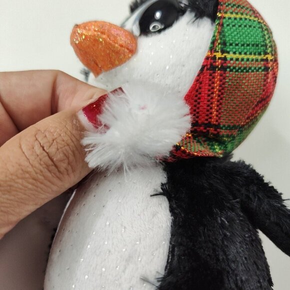 TySilk Beanie Boos Cheer The Penguin Stuffed Animal Plush Toy 2021 Winter NO TAG - Picture 10 of 10